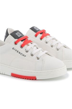 Sneakers in pelle bianco GIVENCHY KIDS | H3067510P